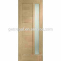 Folha de porta de madeira interior de pintura CE